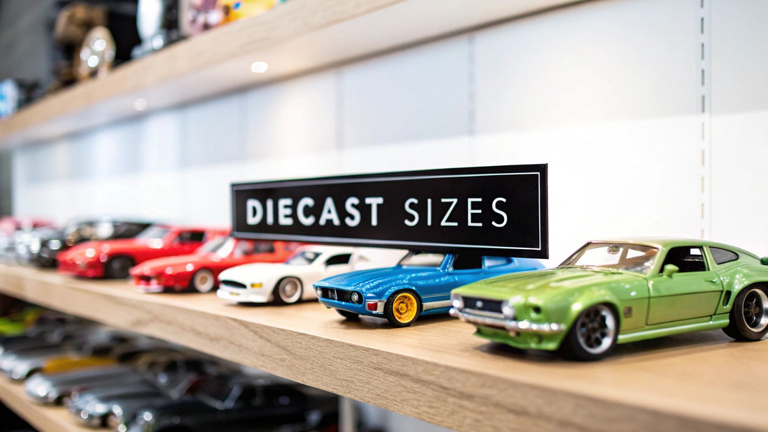 Your Guide to Diecast Car Sizes and Scales