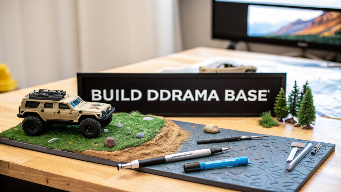 How to Build a Diorama Base That Tells a Story
