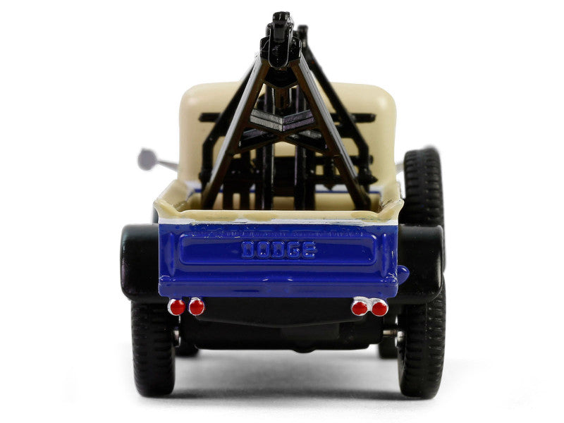 1948 Dodge Power Wagon Tow Truck Beige Diecast Model 41175A