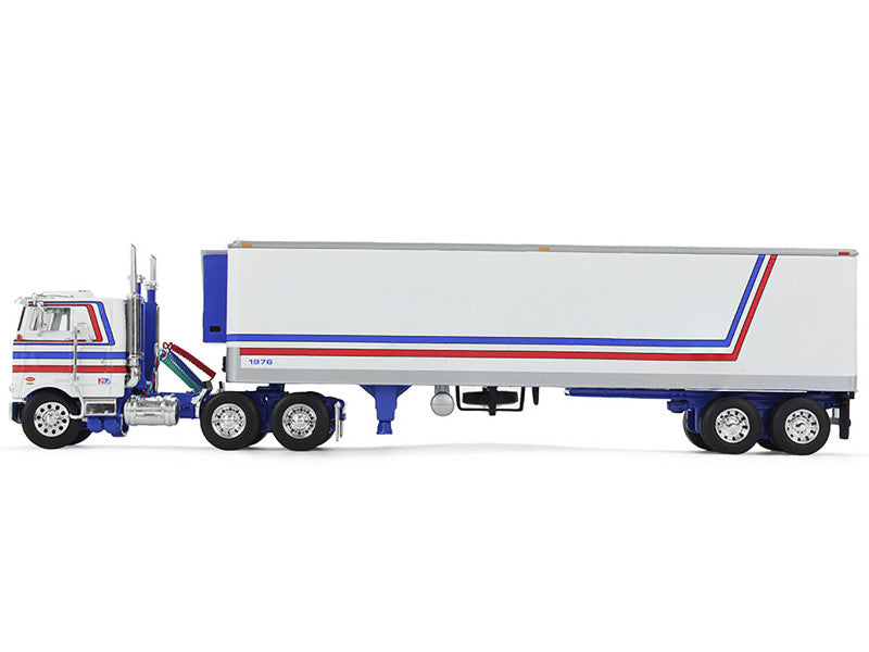 Peterbilt 352 COE Sleeper & Reefer Trailer Diecast Model 69-1920