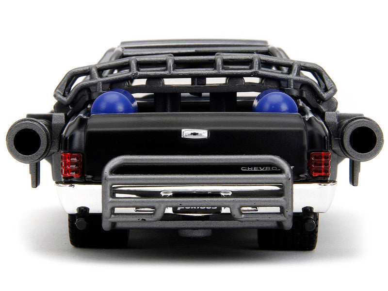 1967 Chevrolet El Camino W/Cannons Matt Black 1/32 Scale Diecast Model 34733