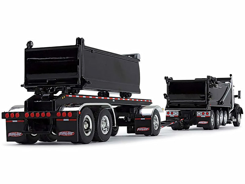 Kenworth T880 Dump Truck & Trailer 1/64 Scale Diecast Model 60-1276