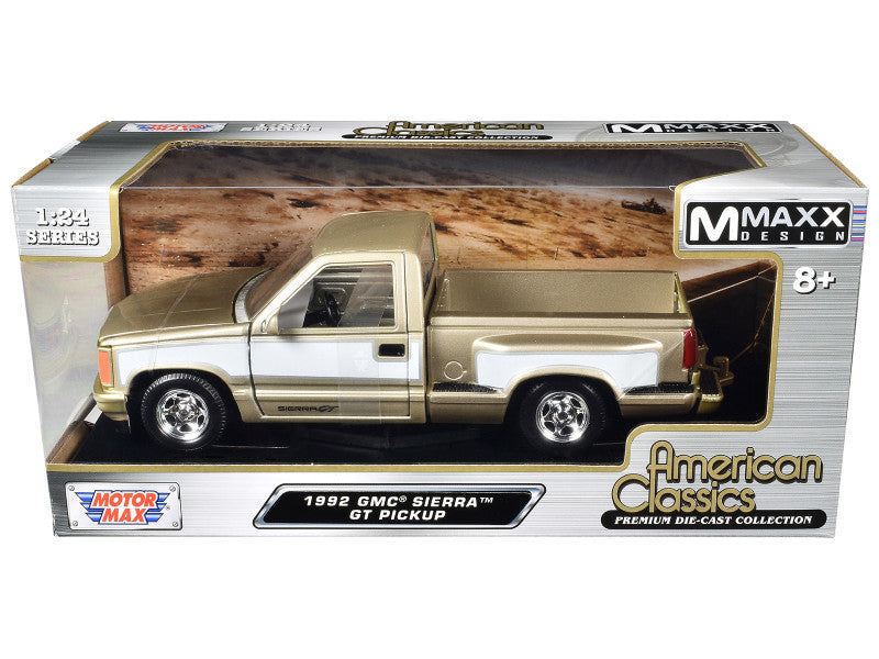 Model truck in packaging with 'Motor Maxx' branding