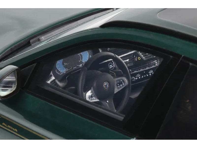 Close-up of a car's dashboard and steering wheel with a visible brand logo.