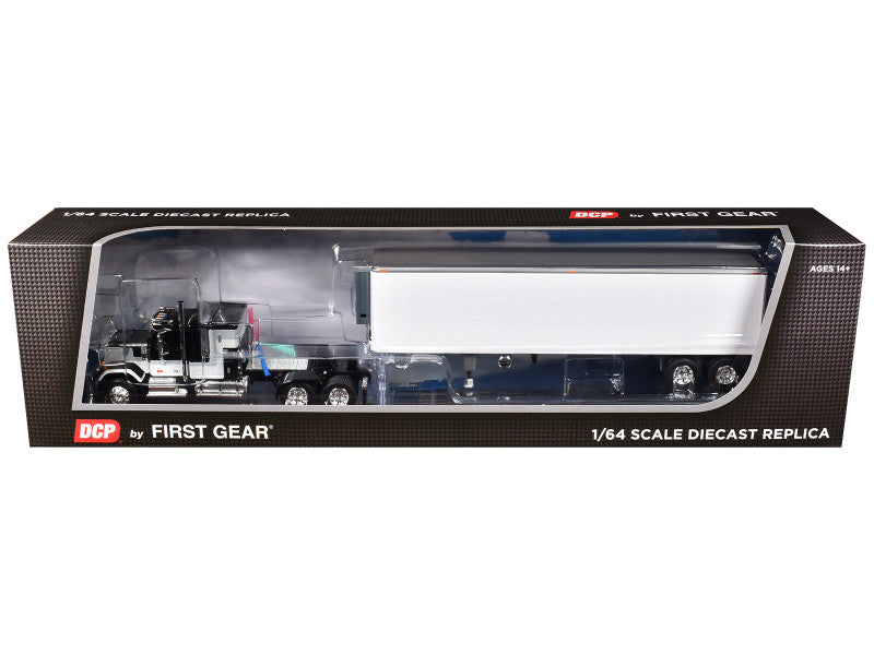 Model truck in packaging with First Gear branding on a white background