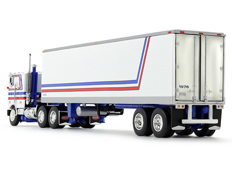 Peterbilt 352 COE Sleeper & Reefer Trailer Diecast Model 69-1920