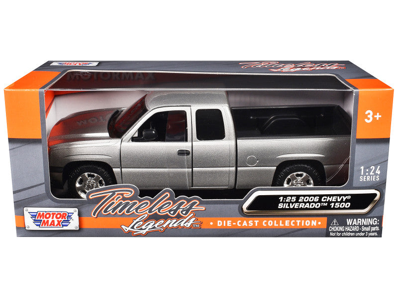 Model truck in packaging with 'Timeless Legends' branding on a white background