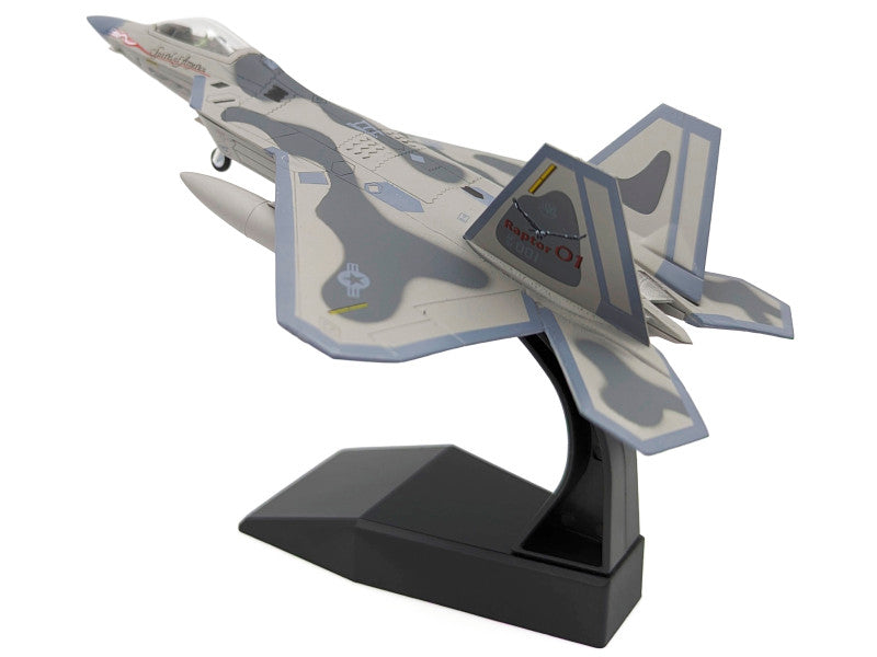 Lockheed Martin F-22A Raptor Aircraft USAF 1/100 Scale Diecast Model FS041B