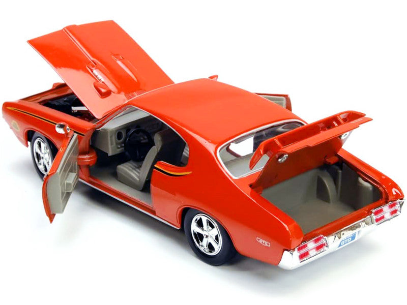 1969 Pontiac GTO Judge Orange 1/24 Diecast Model 73242AC/OR