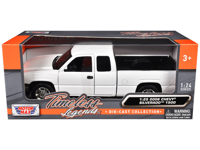Model truck in packaging with 'Timeless Legends' branding on a white background