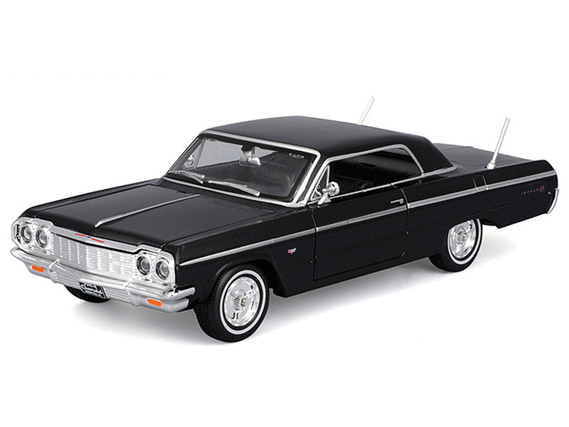 1964 Chevrolet Impala SS Black 1/26 Diecast Model Car 32908BK