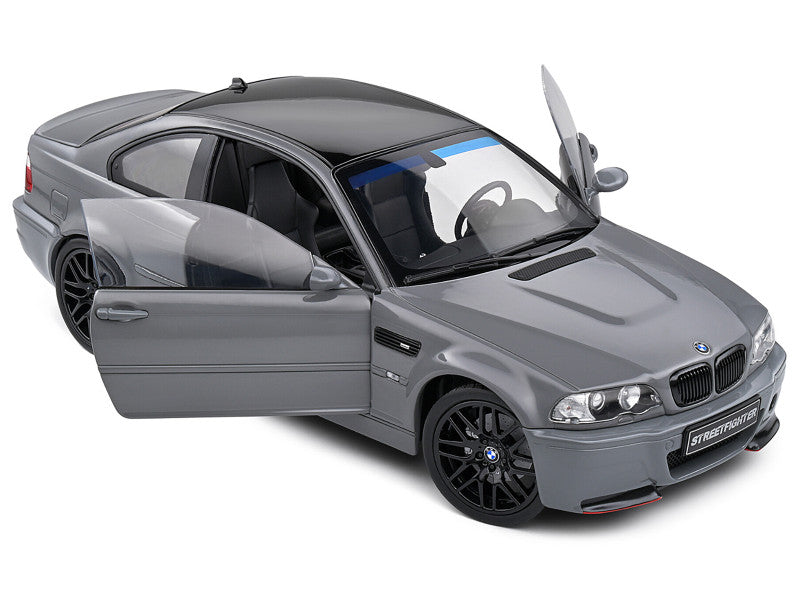 2000 BMW E46 M3 Street-fighter Gray W/Black Top 1/18 Scale Diecast Model S1806508