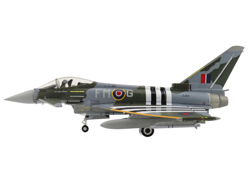 Eurofighter Typhoon FGR4 Fighter Aircraft ZJ913 FM-G 1/72 Diecast Model HA6626