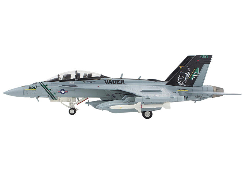 Model of a fighter jet with 'Vader' branding on a white background