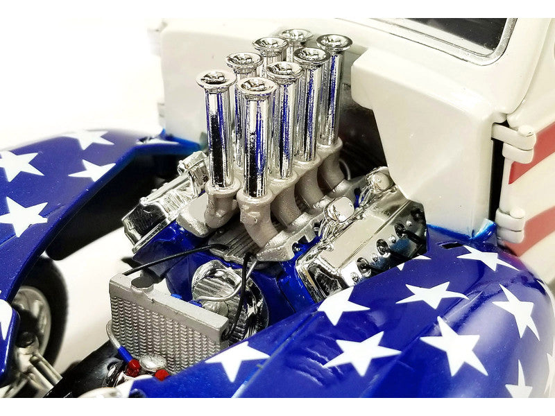 1940 Willys Patriot Gasser Drag Car 1:18 Scale Die-Cast Model A1800923
