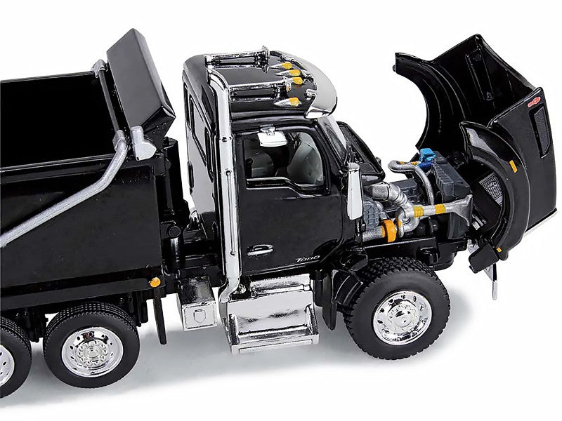 Kenworth T880 Dump Truck & Trailer 1/64 Scale Diecast Model 60-1276