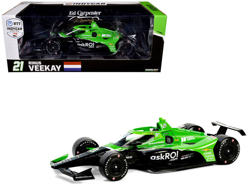 Dallara IndyCar #21 Rinus VeeKay 1/18 Scale Diecast Model 11248