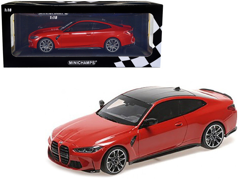 2020 BMW M4 Red Limited Edition 1/18 Diecast Model 155020121