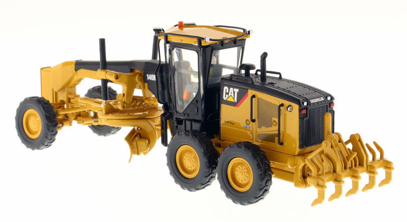 Model of a Caterpillar construction vehicle on a white background