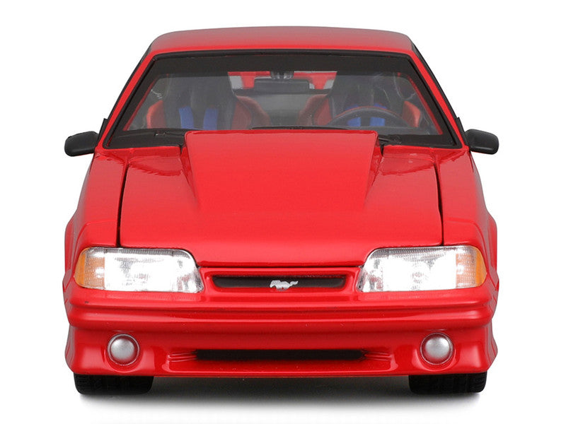 1993 Ford Mustang SVT Cobra Red 1/24 Scale Diecast Model 32549