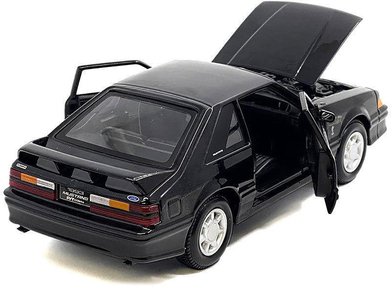 1993 Ford Mustang SVT Cobra Black 1/24 Scale Diecast Model 32906