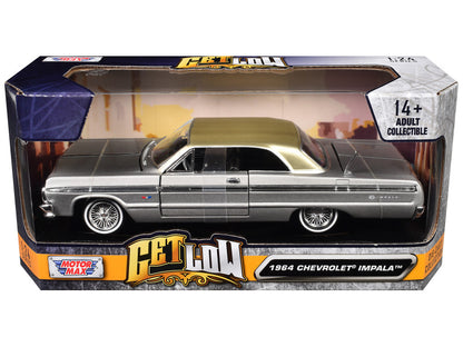 Model car in packaging with 'Get Low' branding