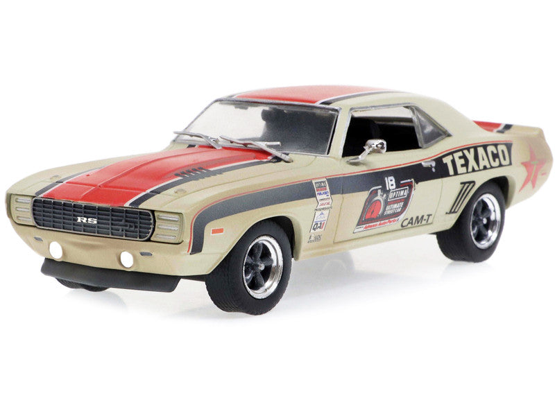 Model car with Texaco branding on a white background
