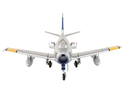 Model airplane on a white background