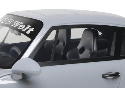Car interior with a visible brand logo on the windshield