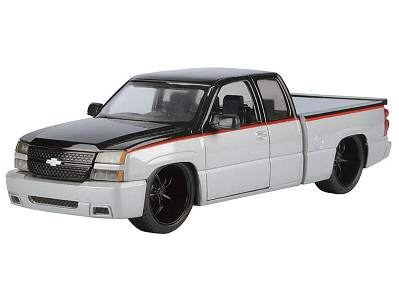 Model of a Chevrolet truck on a white background