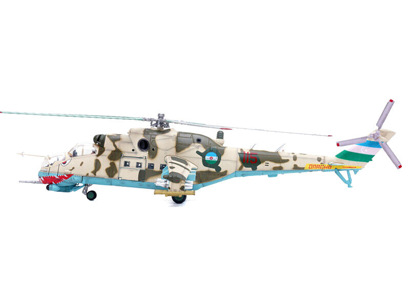 Mil Mi-24V Helicopter #115 Baku Azerbaijan Air Force 1/72 Scale Diecast Model 14005PA