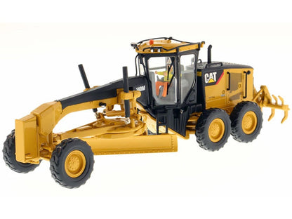 Model of a Caterpillar construction vehicle on a white background