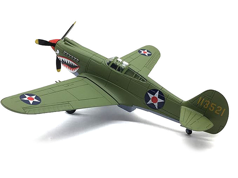 Curtiss P-40E Warhawk Fighter Aircraft United States Army Air Forces 1/72 Scale Diecast Model FS040A