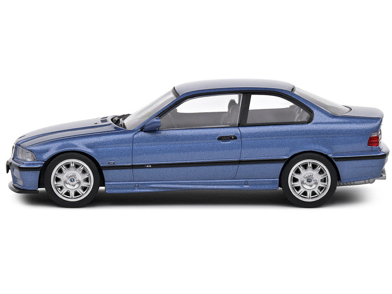1999 BMW E36 M3 Coupe Estoril Blue Metallic 1/43 Scale Diecast Model Car S4315202