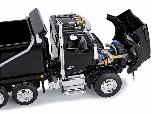 Kenworth T880 Dump Truck & Trailer 1/64 Scale Diecast Model 60-1276