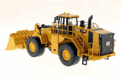 Model of a Caterpillar construction vehicle on a white background