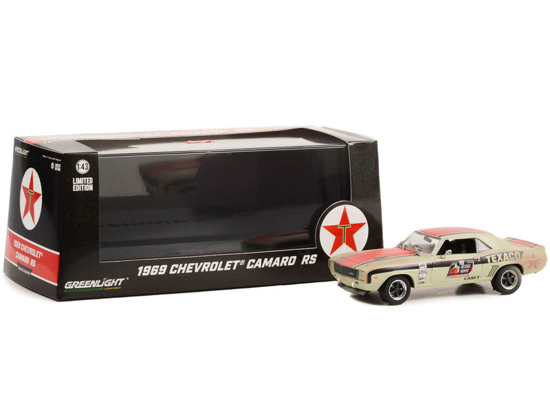 1969 Chevrolet Camaro RS model car with packaging on a white background