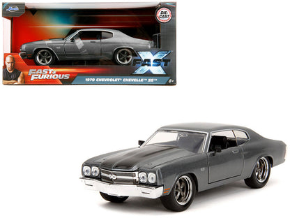 1970 Chevrolet Chevelle SS model car in front of its packaging