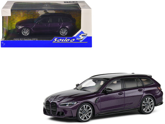 2023 BMW M3 Touring (G81) Violet Metallic W/Black Top 1/43 Scale Diecast Model S4315401
