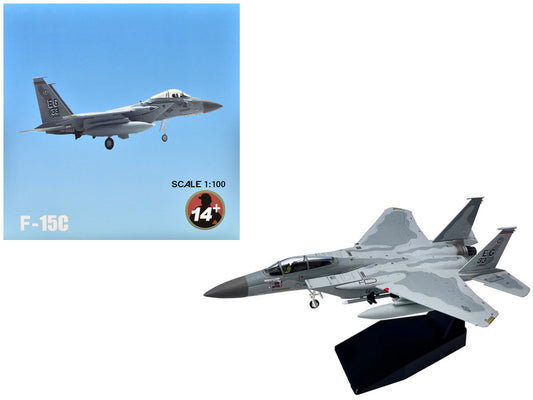McDonnell Douglas F-15C Eagle Aircraft 58th Tactical Fighter Wing Desert Storm USAF 1/100 Scale Diecast Model FS058C
