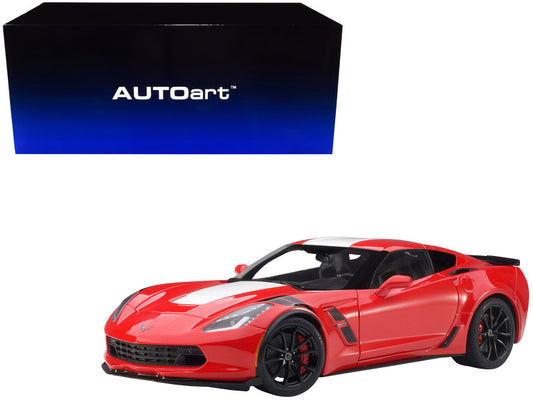 2017 Chevrolet Corvette C7 Grand Sport Red 1/18 Model Car 71274