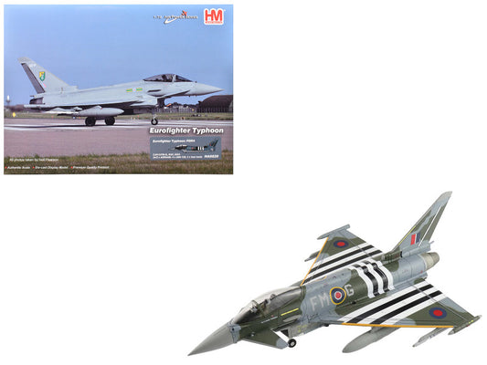 Eurofighter Typhoon FGR4 Fighter Aircraft ZJ913 FM-G 1/72 Diecast Model HA6626