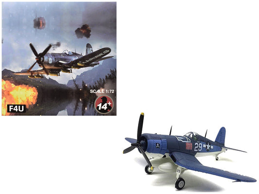 Vought F4U-1D Corsair Fighter Aircraft United States Navy 1/72 Scale Diecast Model FS030A