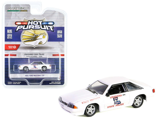 1993 Ford Mustang SSP Louisiana State Police 1/64 Die cast Model 43030C