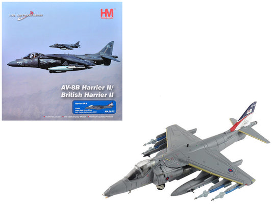 British Aerospace Harrier GR.9 Aircraft ZD406 British Royal Air Force/Navy 1/72 Scale Diecast Model HA2652