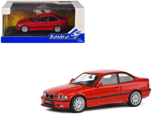 1999 BMW E36 M3 Coupe Brilliant Red 1/43 Scale Diecast Model Car S4315201