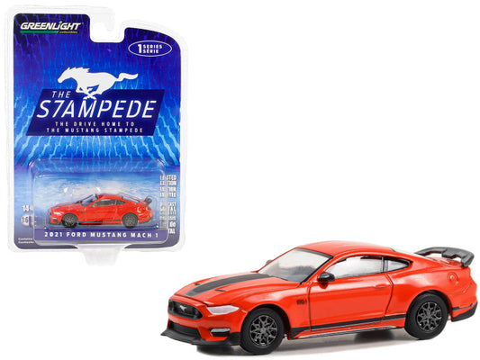 2021 Ford Mustang Mach 1 1/64 Scale Diecast Model 13340E