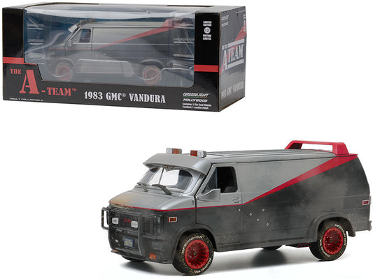 1983 GMC Vandura model van from The A-Team with packaging