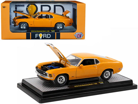 1970 Ford Mustang Mach 1 428 1/24 Scale Diecast Model 40300-109A
