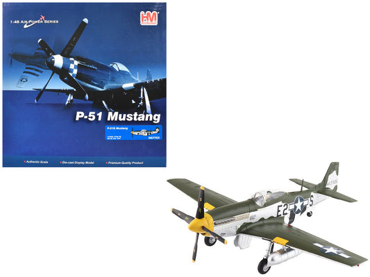 North American P-51D Mustang Fighter United States Army Air Forces 1/48 Scale Diecast Model HA7753